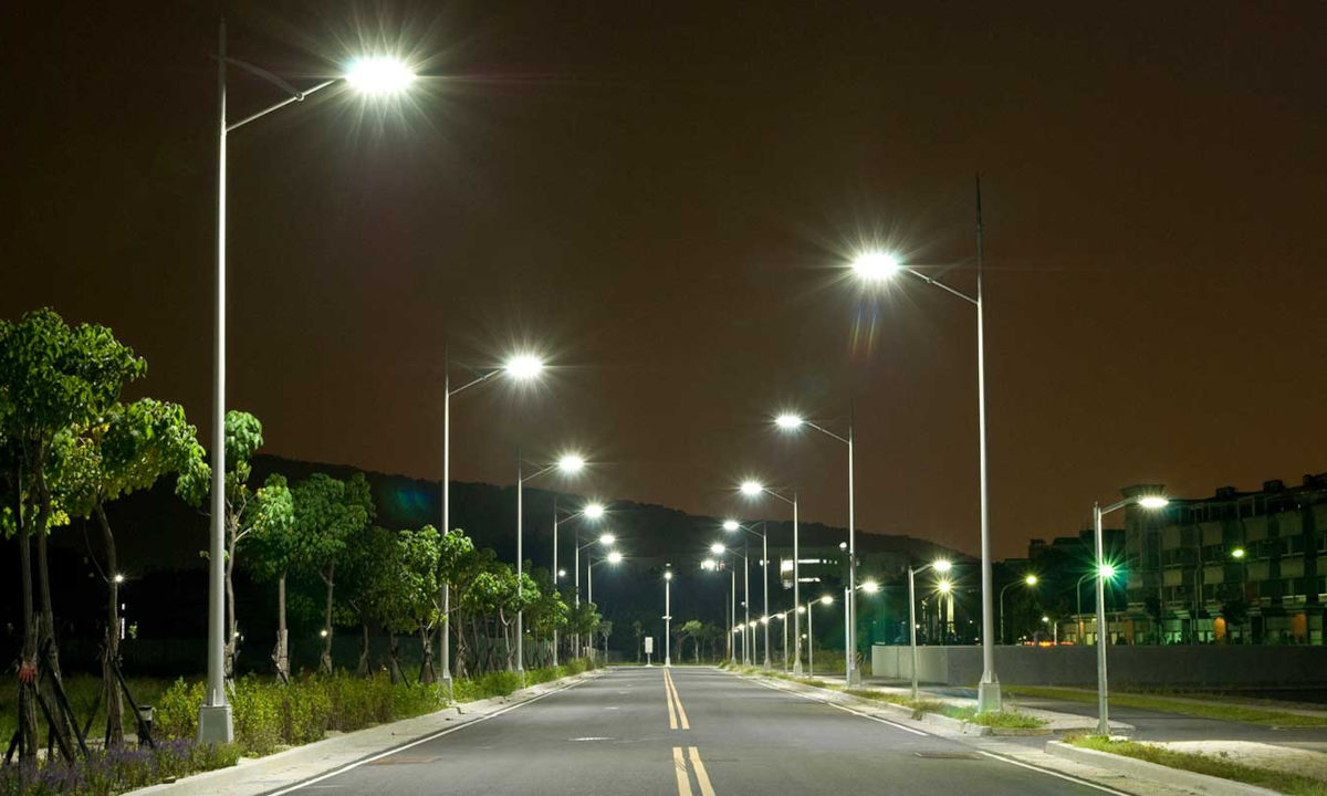 התייעלות אנרגטית החלפת תאורת רחובות - רימונים